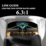 UKIFIRE Carbon Fiber Baitcasting Reel for Trout