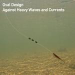 Dr.Fish 100 Pack Oval Split Shot Sinkers