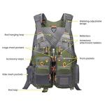 Gonex Adjustable Fly Fishing Vest with Pockets