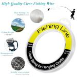 547 yd Monofilament Fishing Line - 0.25mm Clear Nylon