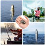 20 Pcs Brass Fishing Sinkers with Swivel