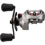 13 FISHING - Origin F1 Baitcast Reel - 8.1:1 Gear Ratio - Right Hand Retrieve (100 Size) (Fresh) - OF1-8.1-RH-CP, Silver/Black/Red