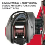 Abu Garcia Revo 5 SX RKT Low Profile Fishing Reel, Right Handle Position, X2-Craftic Alloy Frame & Asymmetrical Body Design, Durable, Lightweight Fishing Reels