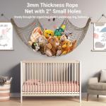 2 Pack Fish Net Decorations - 80x40 Inch Brown Fishing Net Decor for Under The Sea Hawaiian Beach Themed Party, 3mm Thick Natural Cotton Versatile Nautical Netting for Party Wall Table Ceiling Decor