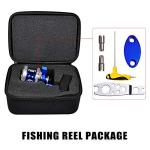 PROBEROS Conventional Reel Trolling Reels - Lever Drag Deep Sea Ocean Big Game Offshore Jigging Fishing Reels - Blue Silver (500, Right)