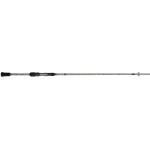 Abu Garcia 6'6" Vengeance Spinning Fishing Rod, 1-Piece Rod, Medium Rod Power, Fast Action, Custom Ergonomic Reel Seat, Comfortable EVA Handle, 24-Ton Graphite Blank