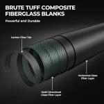 KastKing Brutus Spinning Fishing Reel Combo - 2Pc Blanks, 6'0" L 2000 Reel