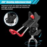 ReeMoo 2Pack Fishing Rod Holders - Bank & Ground Fishing Pole Holders, 360 Adjustable Universal Stand, Relax Your Hands
