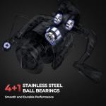 KastKing Brutus Spinning Fishing Reel Combo - 2Pc Blanks, 6'0" L 2000 Reel