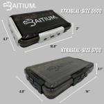 Baitium XTRAseal Waterproof Fishing Tackle Box Organizer, Tackle Boxes With Dividers, Fishing Box, Tacklebox for Fishing, 3600 Tackle Tray 3700, Plastic Storage Organizer, Fishing Gear - 3700