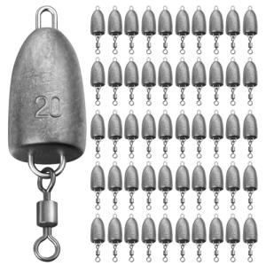 Ballast Weights for Fishing (20g - 50 Pack)