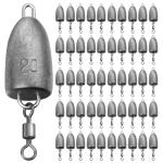 Ballast Weights for Fishing (20g - 50 Pack)