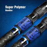 Fiblink 13' Surf Fishing Rod - 3-Piece Travel