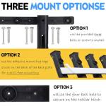 Adjustable Wall-Mounted Fishing Rod Holders - 4 Tubes