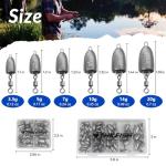Ballast Weights for Fishing (20g - 50 Pack)
