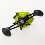 Baitcasting Reels, 7.2:1 Gear Ratio Fishing Reel with Magnetic Braking System Casting Reel for Freshwater,Saltwater Green Left