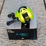 Baitcasting Reels, 7.2:1 Gear Ratio Fishing Reel with Magnetic Braking System Casting Reel for Freshwater,Saltwater Green Left