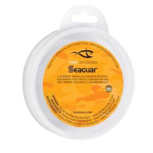 Seaguar IceX 100% Fluorocarbon Fishing Line , Abrasion Resistance, Made for Hard Water 3lbs, 50yds Break Strength/Length - 03ICE50