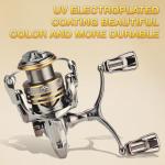 HAUT TON Dolphin Advance Edition Spinning Reel,5.2:1Gear Ratio,22LBS,5+1BB,Backlash Free Bearing,Sealed Drag System,Saltwater,Freshwater Fishing Reels (CD, 3000S)