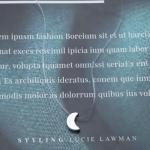 Aneneiceera Vintage Moon Pendant Necklace Transparent Invisible Chain Necklaces Silver Crescent Choker Necklaces Fishing Line Necklace Chain Jewelry for Women (Moon)