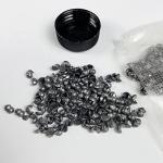 FREE FISHER Round Removable Fishing Weights Sinkers,500Pcs 0.3g Lead Sinking Split Shots Fishing Sinkers,Fishing Weights Sinkers