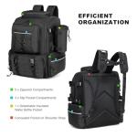 WANOON 45L Fishing Tackle Backpack with Rod Holders