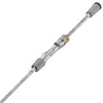 Sougayilang Fishing Pole, IM6 Graphite Spinning Rod & Casting Rod - Two Pieces, SuperPolymer Handle Fishing Rod for Bass Fishing - Spinning- 6'0"