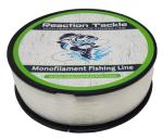 Reaction Tackle Monofilament Fishing Line- Strong and Abrasion-Resistant Nylon Mono Fishing Line, Freshwater and Saltwater Fishing Line Clear 20/800