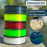 Reaction Tackle Monofilament Fishing Line- Strong and Abrasion-Resistant Nylon Mono Fishing Line, Freshwater and Saltwater Fishing Line Clear 20/800