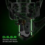 KastKing Zephyr Spinning Reel Green Size 3000,Light to 5.6oz, 7+1BB Smooth Powerful Fishing Reel, Fresh&Saltwater Fishing Reel, Oversized Stainless Steel Main Shaft