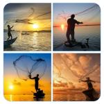 BalanZze American Cast Net for Bait Fishing