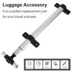 TENDYCOCO Single Tie Accessories Telescopic Luggage Handle Replacement for Travel Suitcase Adjustable Aluminum Alloy Pull Rod for Trolley and Makeup Cases