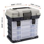 SINJEUN 4 Layer Portable Fishing Tackle Box