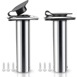 Stainless Steel Fishing Rod Holders with Rubber Cap