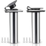 Stainless Steel Fishing Rod Holders with Rubber Cap