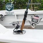 Stainless Steel Fishing Rod Holders with Rubber Cap