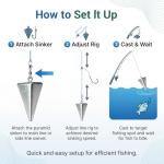 Pyramid Sinkers Kit for Surf Fishing