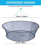 Foldable Fishing Net for Minnows and Shrimp