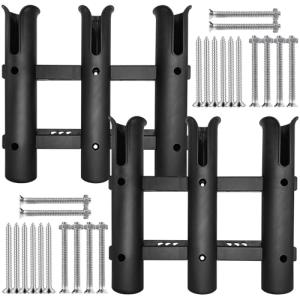 WXYWLIFB Wall-Mounted Fishing Rod Holder Rack