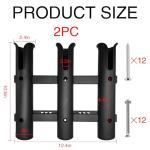 WXYWLIFB Wall-Mounted Fishing Rod Holder Rack