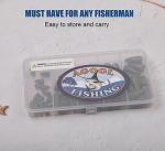 Bullet Fishing Sinkers Kit - 60pcs for Bass