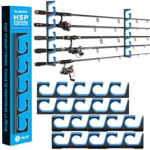 PLUSINNO Fishing Rod Storage Holder for Garage