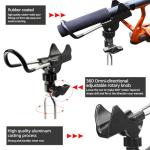 Aluminum Fishing Rod Holder 2 Pack with Bells