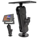 Aluminum Fish Finder Mount with 1.5" Ball