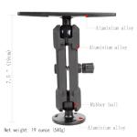 Aluminum Fish Finder Mount with 1.5" Ball