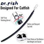 Dr.Fish 6 Pack Catfishing Dragging Weights 3oz
