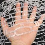 Transparent Rubber Fishing Net for Easy Catch & Release