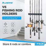 PLUSINNO Vertical Fishing Rod Holders for Heavy Combos