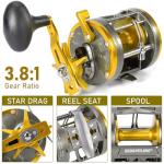 Sougayilang Level Wind Fishing Reel - Right Hand