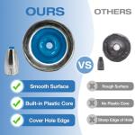 50pcs Bullet Sinkers for Bass Fishing